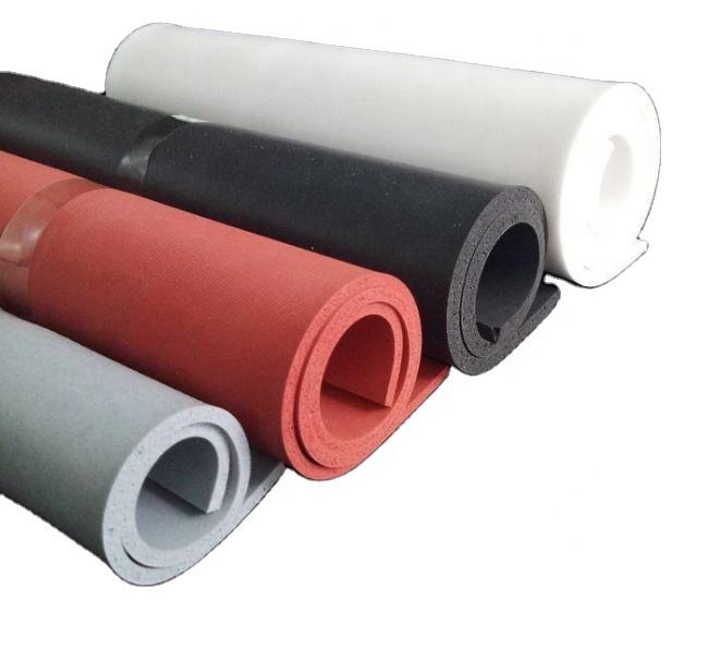 Arkusz uszczelki z gumy silikonowej Odporność na promieniowanie UV Niska absorpcja wody do amortyzacji Uszczelki uszczelniające Taśma - dostawcy Paidu